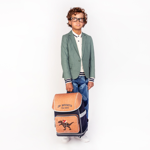 Discover the Jeune Premier Polo Dino Collection including schoolbags, backpacks and school accessories.