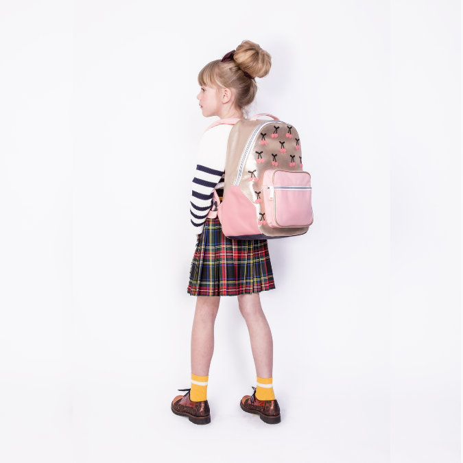 Rucksack New Bobbie - Cherry Pompon