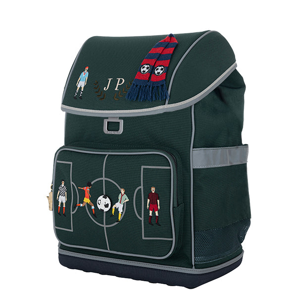 Discover the Ergomaxx, the most ergonomic and durable backpack in the world for boys aged 6 to 10. The dark green FC Jeune Premier design is the all-time bestseller for boys.