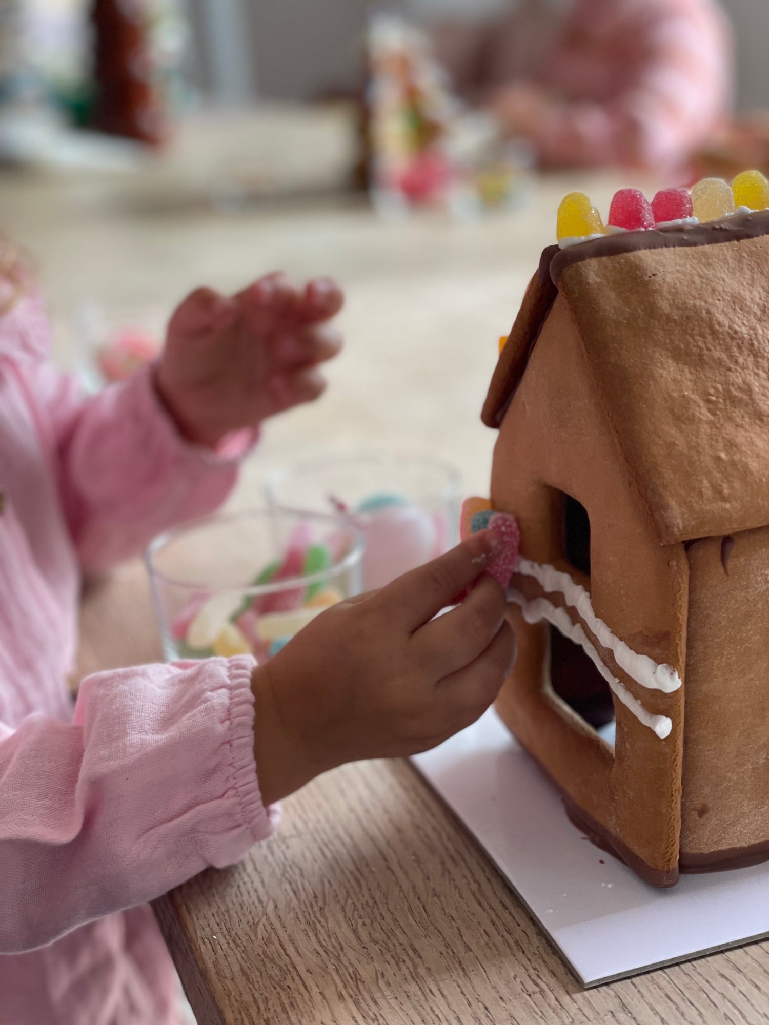 Maison en pain d'épice à décorer