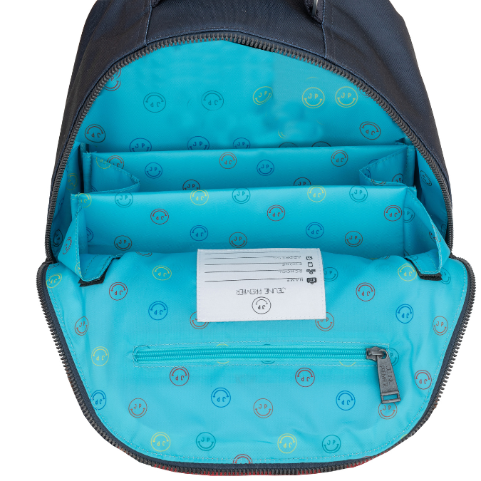 Organizer Backpack Bobbie - Smiley Blue