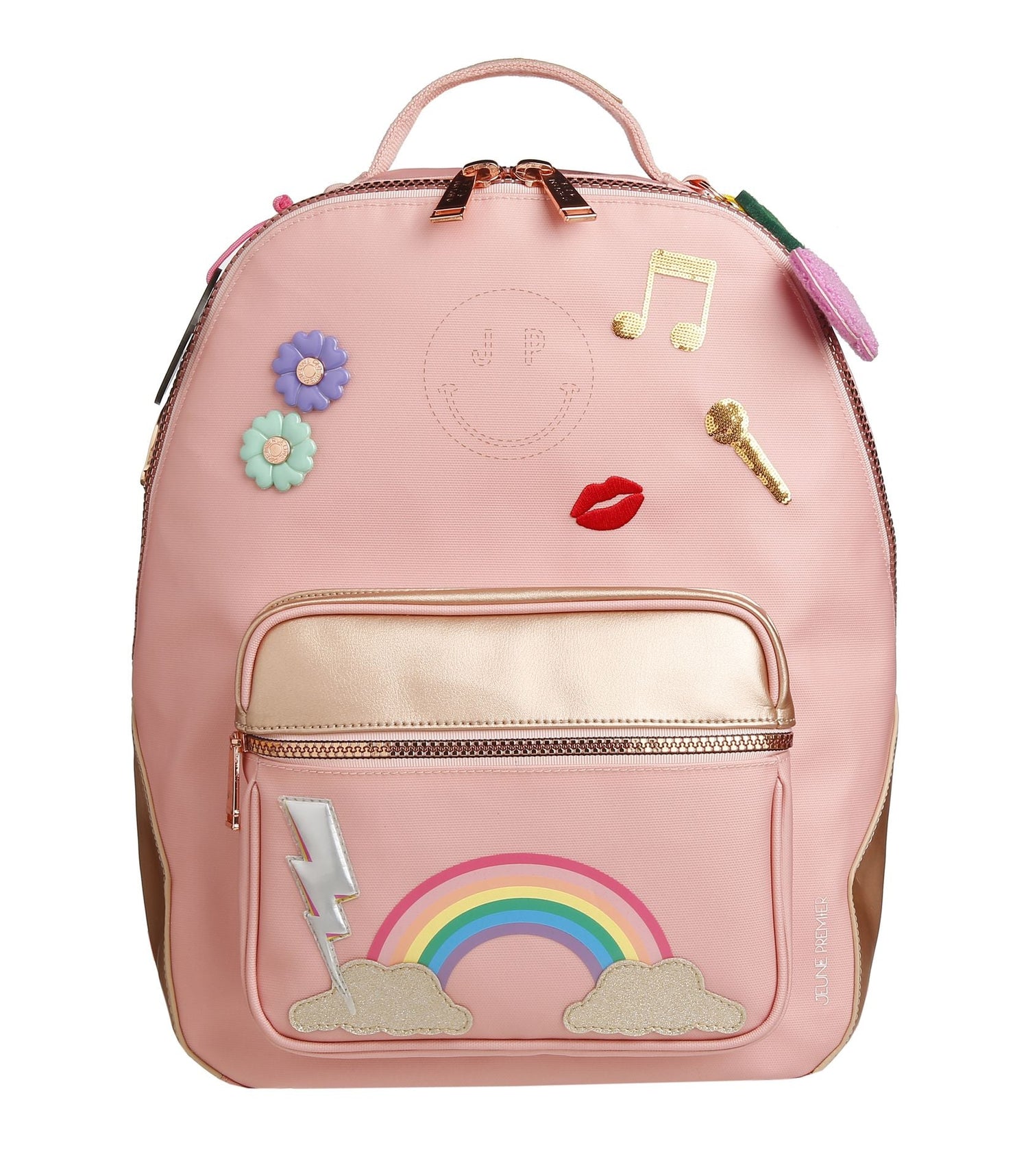 Discover the elegant Jeune Premier Bobbie backpack, for both school and leisure. The light pink Lady Gadget Pink design full of cool gadgets is Jeune Premier's all-time bestseller for girls between 6 and 10 years old.